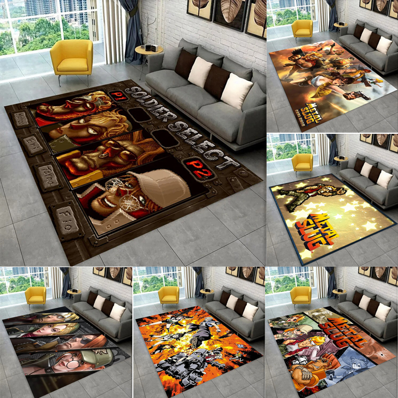 Retro Gaming Table - Classic Retro Game Metal Slug Bedroom