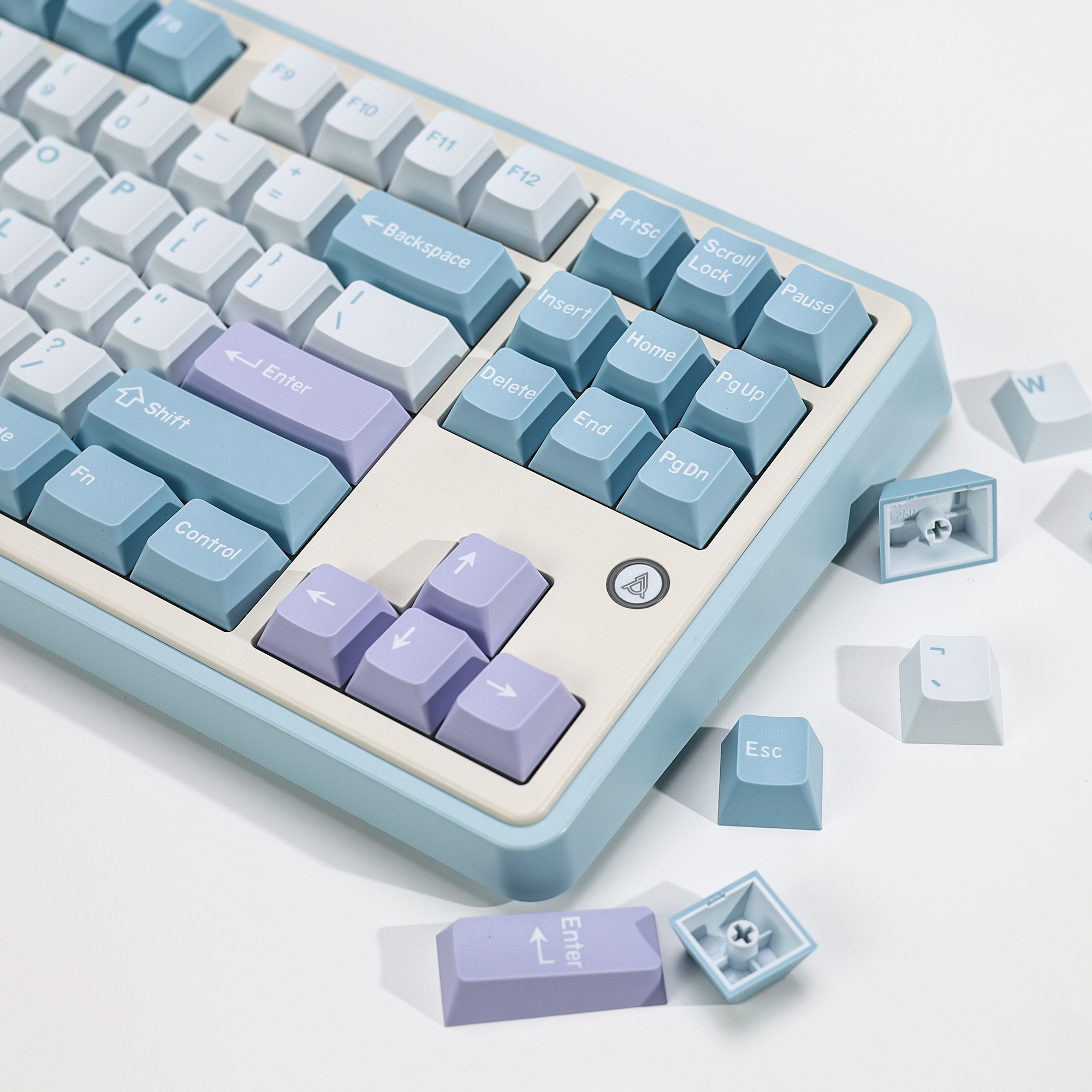 Retro Gaming Laptop - KBDiy Illusion Keycap Retro PBT ISO