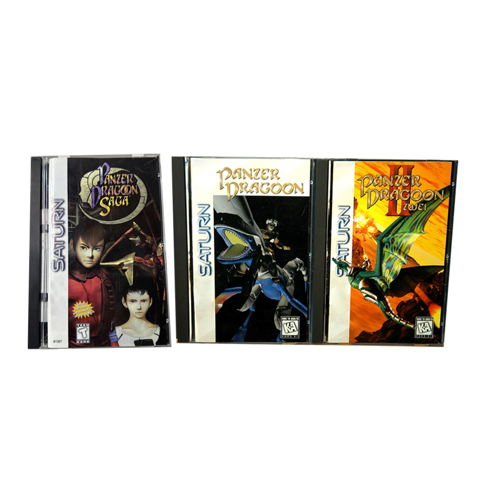 Retro Gaming Play Zone - Saturn Copy Disc Game Panzer Dragoon