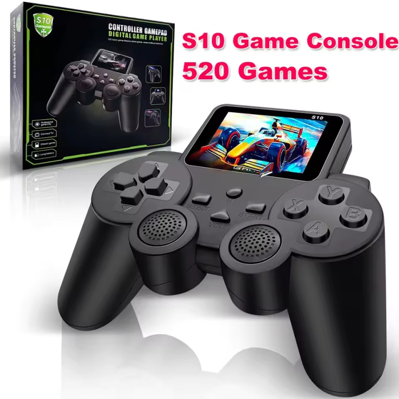 Retro Gaming Laptop - S10 Portable Retro Game Player -