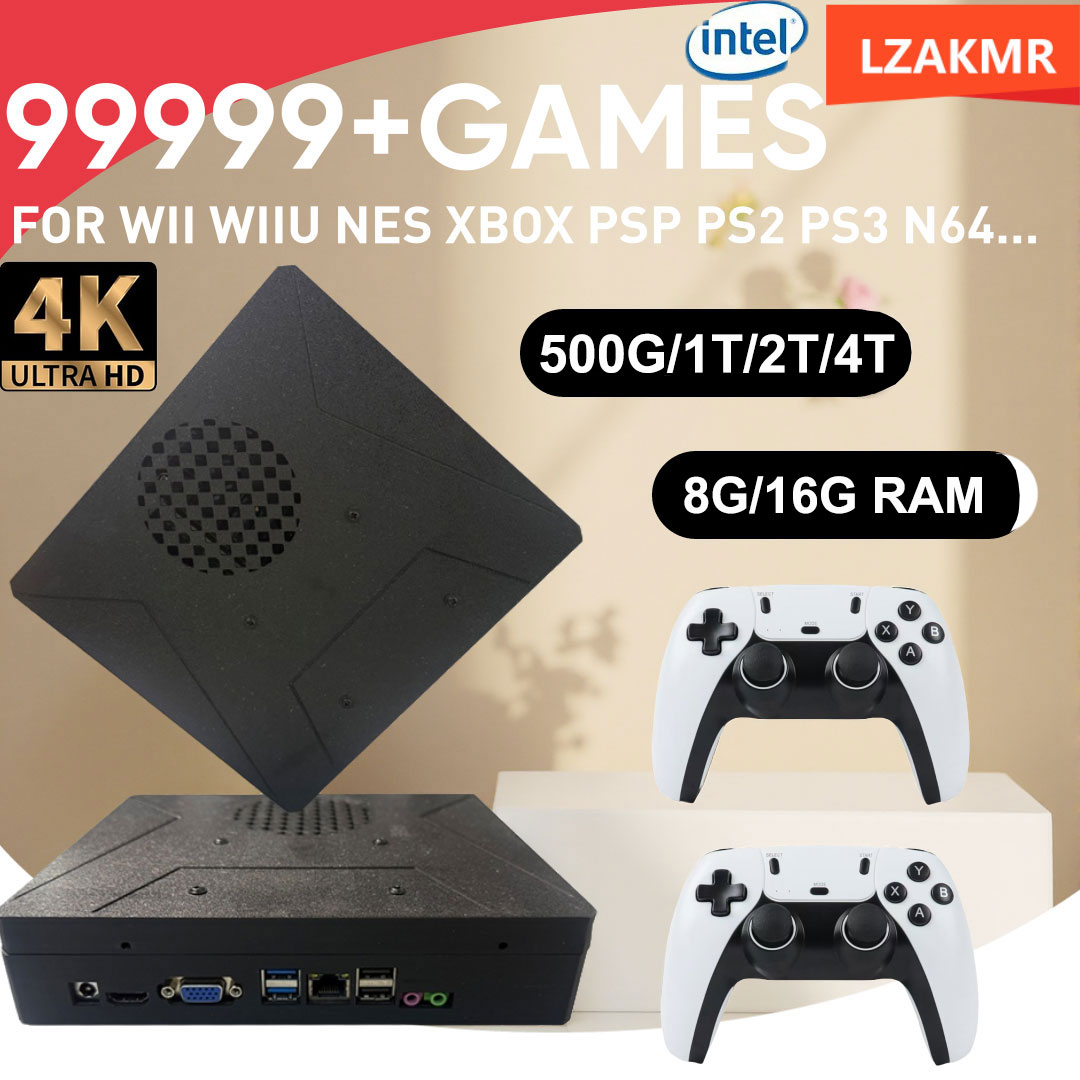 Retro Gaming Play Zone - LZAKMR S1 Retro Game Console Dual