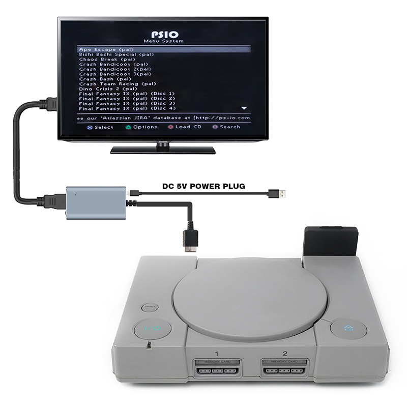 Memory Card Ps1 - design Optical Drive Emulator (Clone Version)