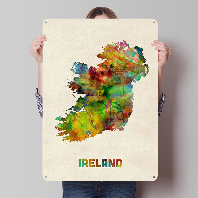 Ireland Printed Poster Retro V - Retro Gaming Ireland บทวิจารณ์และราคา