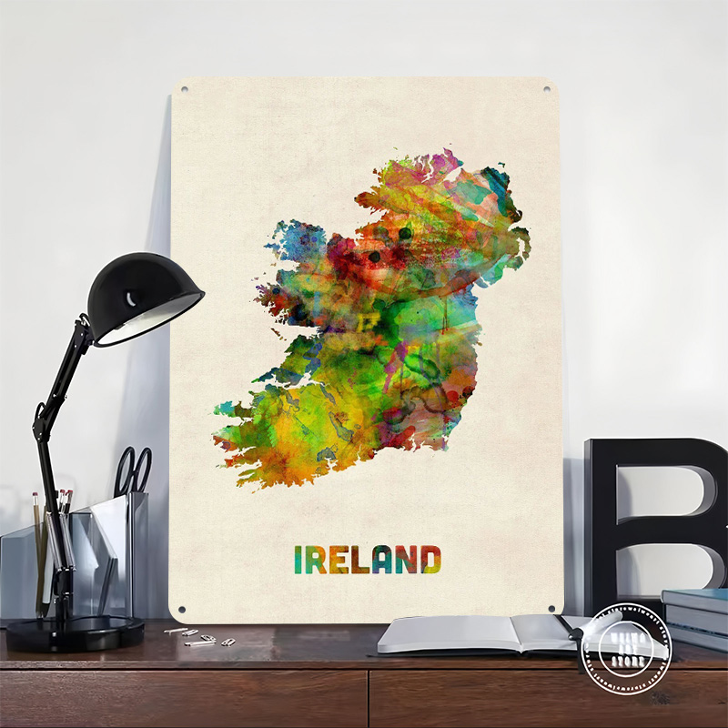 Ireland Printed Poster Retro V - Retro Gaming Ireland บทวิจารณ์และราคา