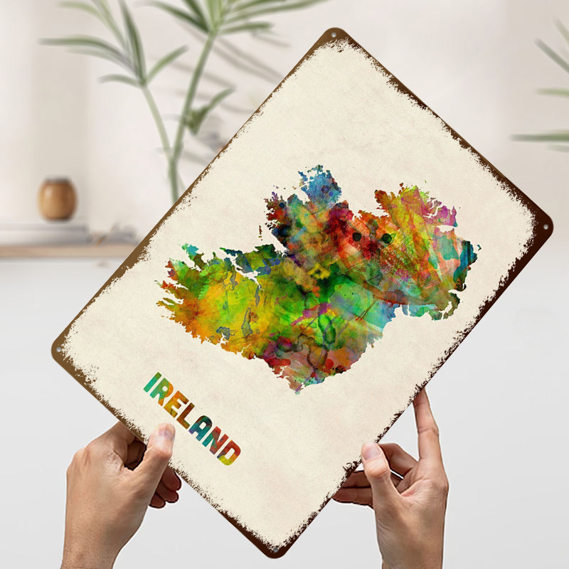 Ireland Printed Poster Retro V - Retro Gaming Ireland บทวิจารณ์และราคา
