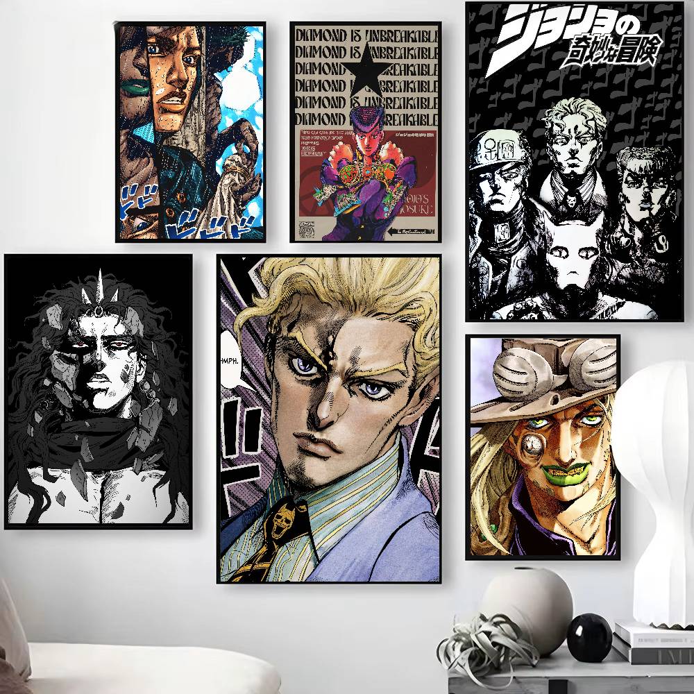 Popular Manga JoJo B-BizarreS  - Retro Gaming Wallpaper บทวิจารณ์และราคา