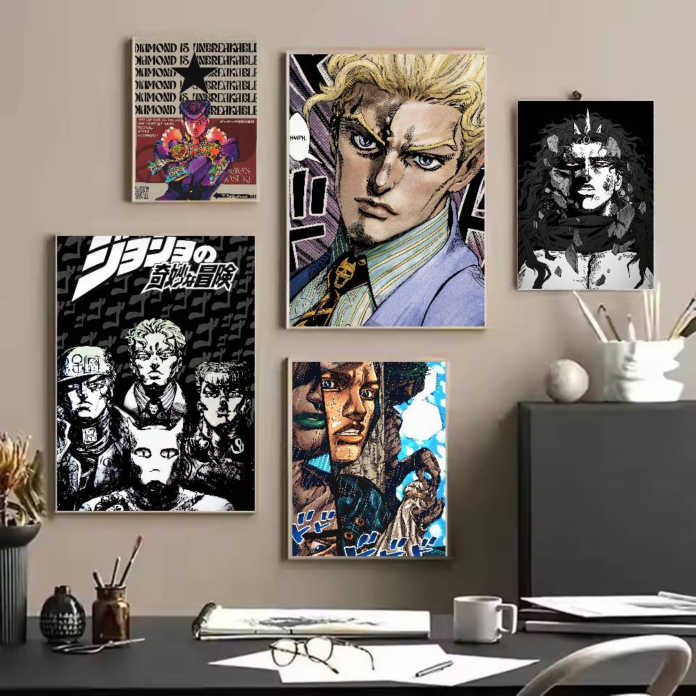 Popular Manga JoJo B-BizarreS  - Retro Gaming Wallpaper บทวิจารณ์และราคา