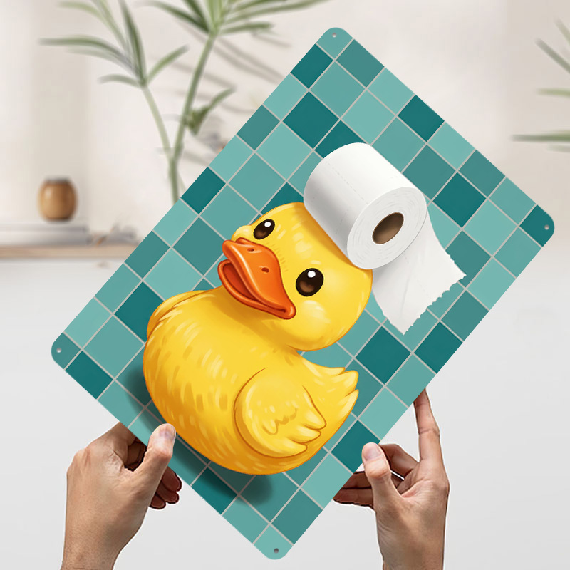 Duck With Toilet Paper Hat Pri - Retro Gaming Wallpaper บทวิจารณ์และราคา
