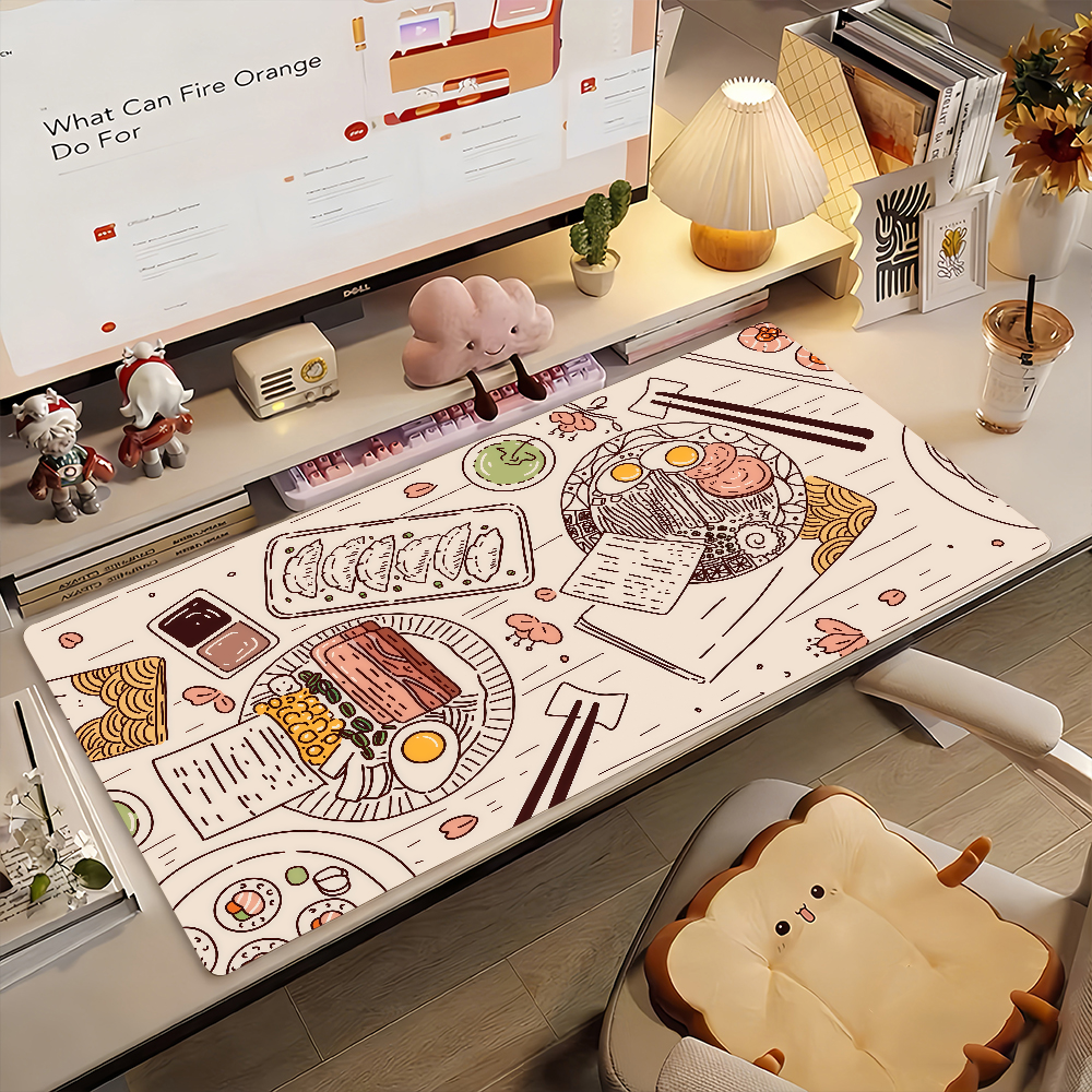 Retro Japanese Ramen Mouse Pad - Retro Gaming Laptop บทวิจารณ์และราคา