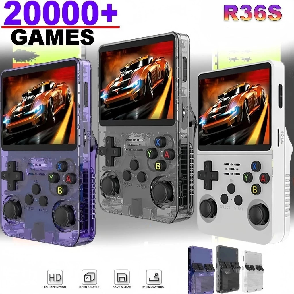 Mini R36S Retro Handheld Video - Retro Gaming Xbox One บทวิจารณ์และราคา