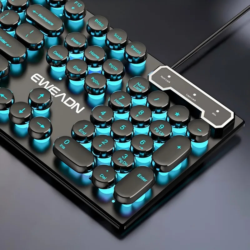 Retro Punk Mechanical Feel Key - Retro Gaming Laptop บทวิจารณ์และราคา