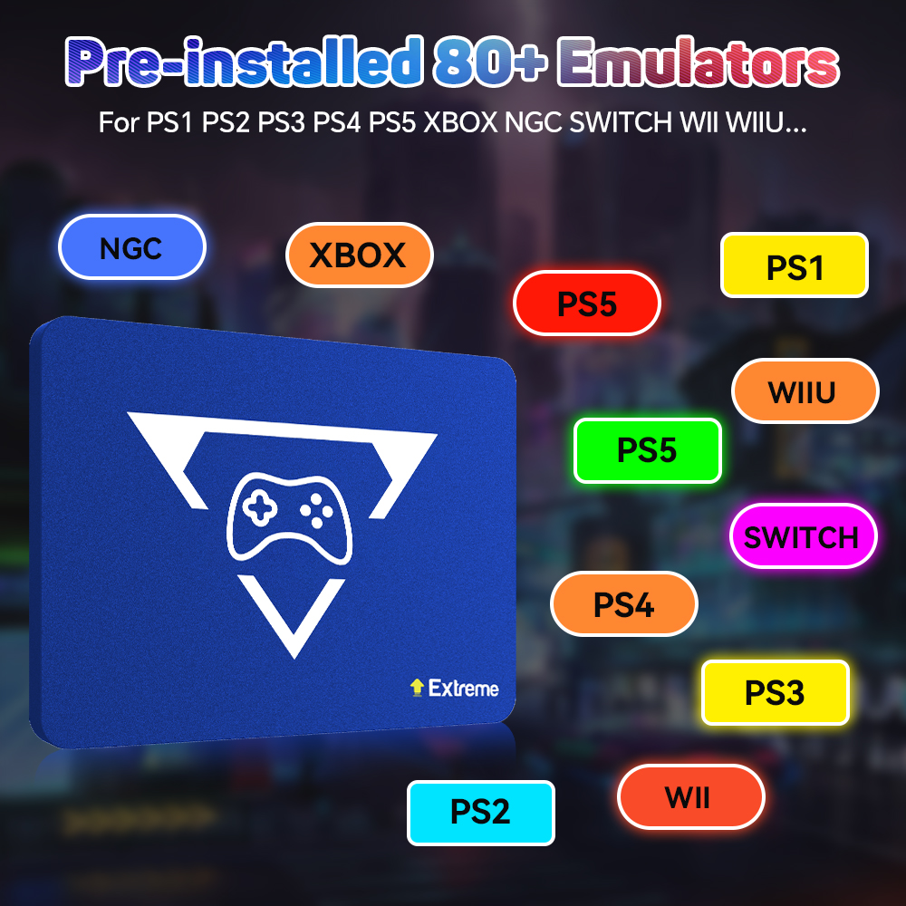 2TB Gaming Emulation Hard Driv - Retro Gaming Play Zone บทวิจารณ์และราคา