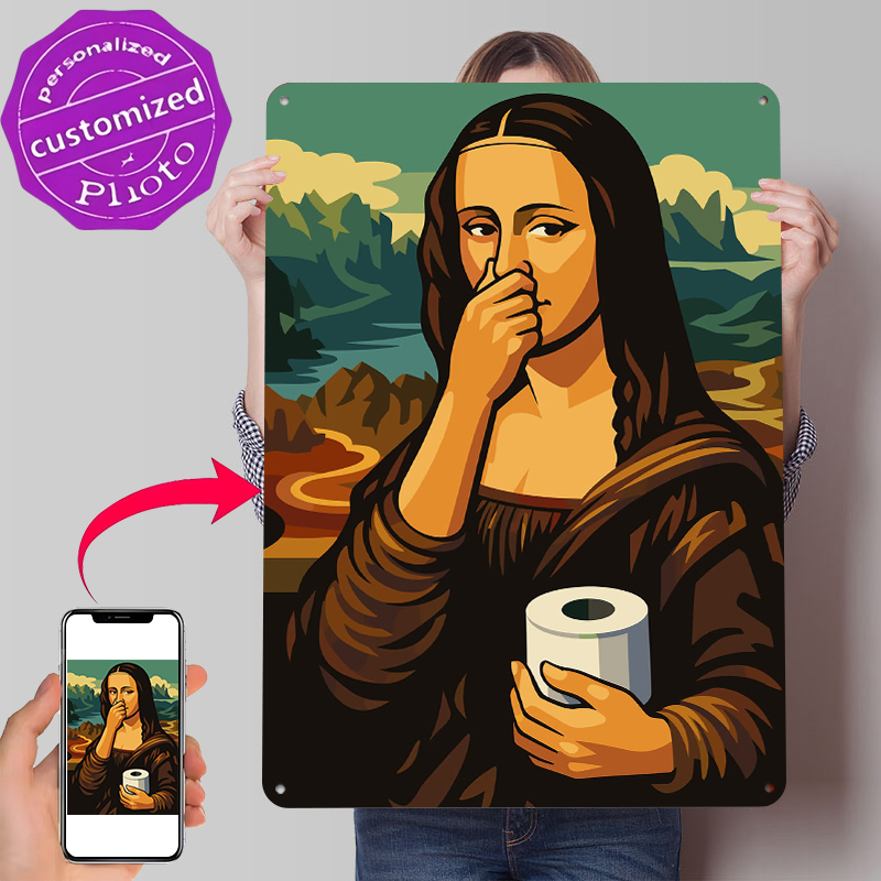 Mona Lisa Holding Toilet Paper - Retro Gaming Wallpaper บทวิจารณ์และราคา
