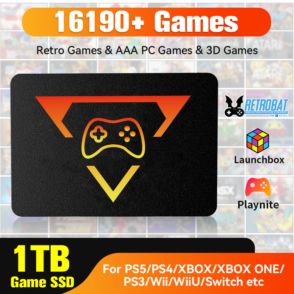 1TB Portable Gaming SSD 3 Syst - Retro Gaming Xbox One บทวิจารณ์และราคา