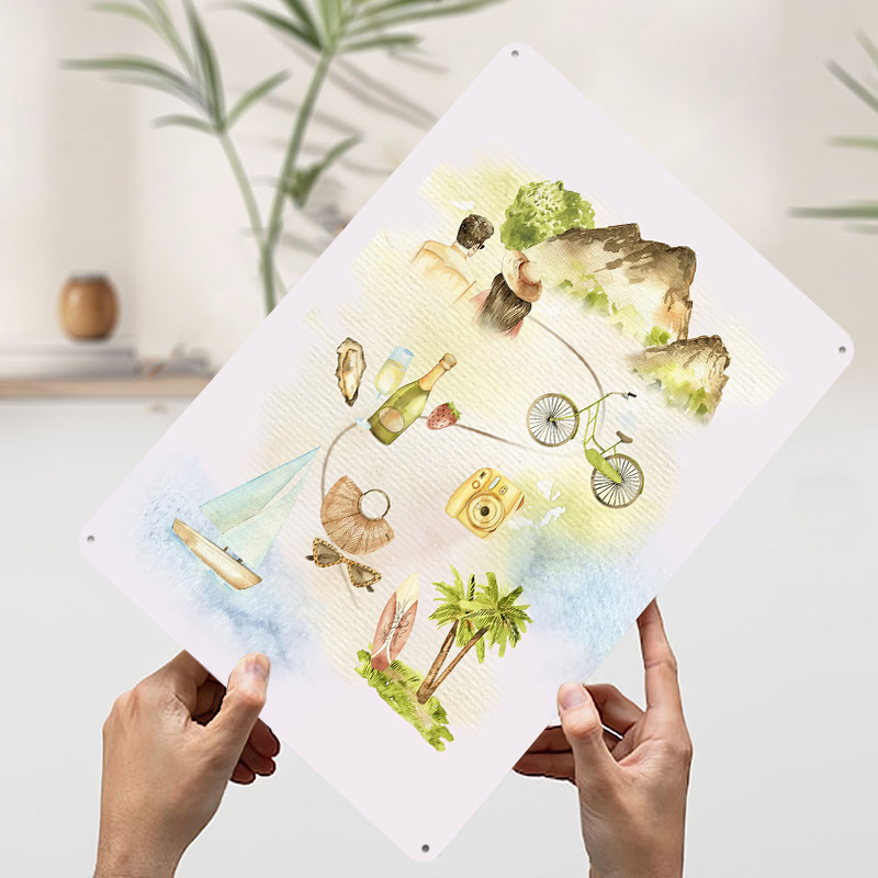 Travel the World Printed Poste - World Of Retro Gaming บทวิจารณ์และราคา