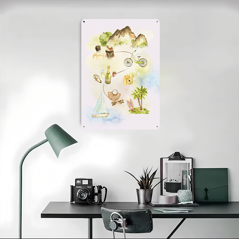 Travel the World Printed Poste - World Of Retro Gaming บทวิจารณ์และราคา