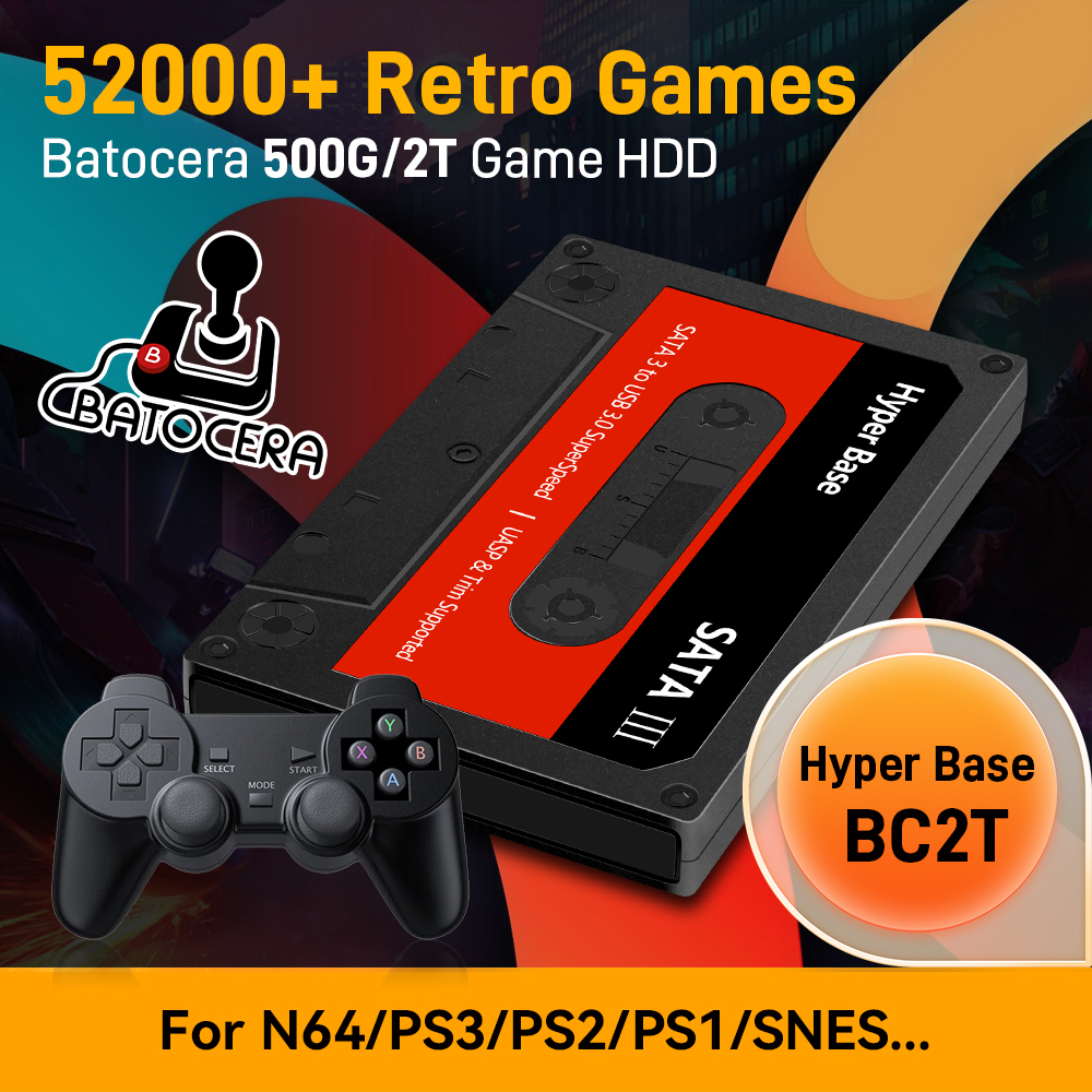 Batocera 500G/2T Emulator Game - Retro Gaming Play Zone บทวิจารณ์และราคา
