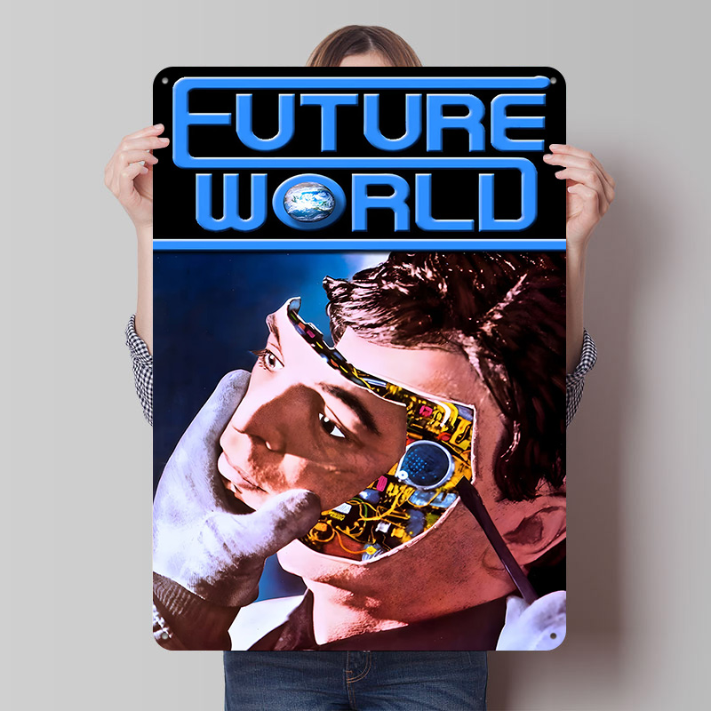 Future World Movies Tin Plaque - World Of Retro Gaming บทวิจารณ์และราคา