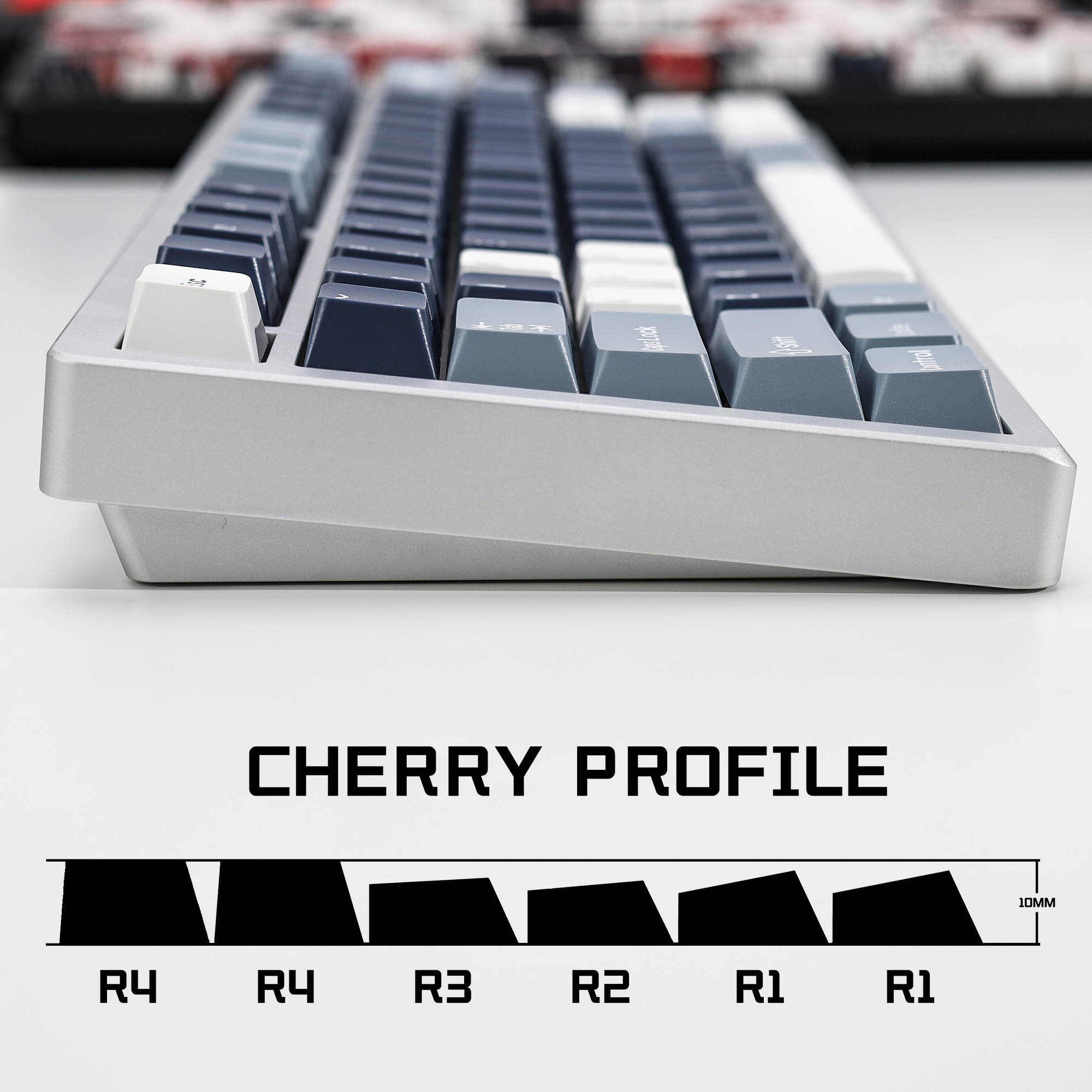 KBDiy Fishing Keycaps ISO PBT  - Retro Gaming Laptop บทวิจารณ์และราคา