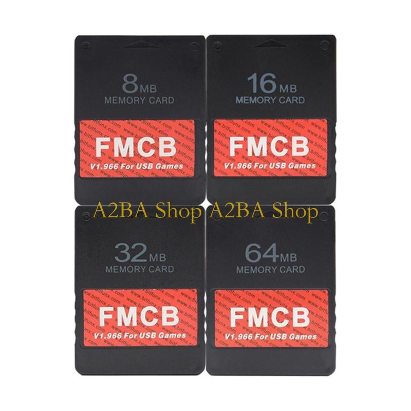 A2BA FMCB Game Cards V1.966 fo - Memory Card Ps1 บทวิจารณ์และราคา