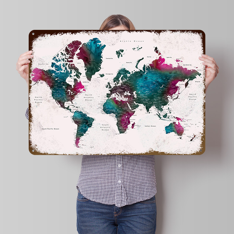 Detailed World Map Iskha Light - World Of Retro Gaming บทวิจารณ์และราคา