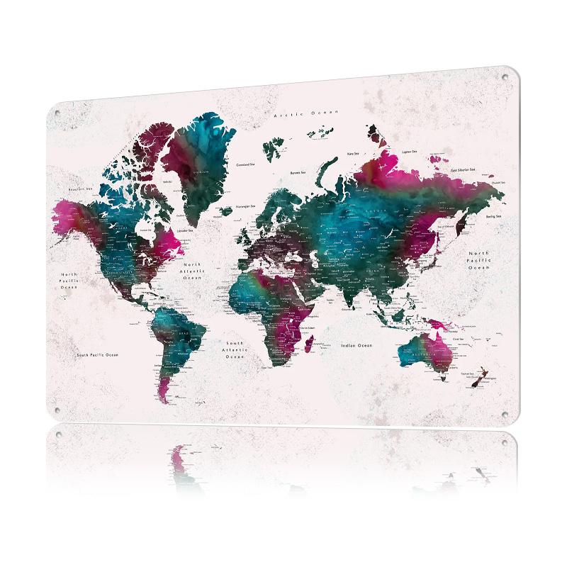 Detailed World Map Iskha Light - World Of Retro Gaming บทวิจารณ์และราคา