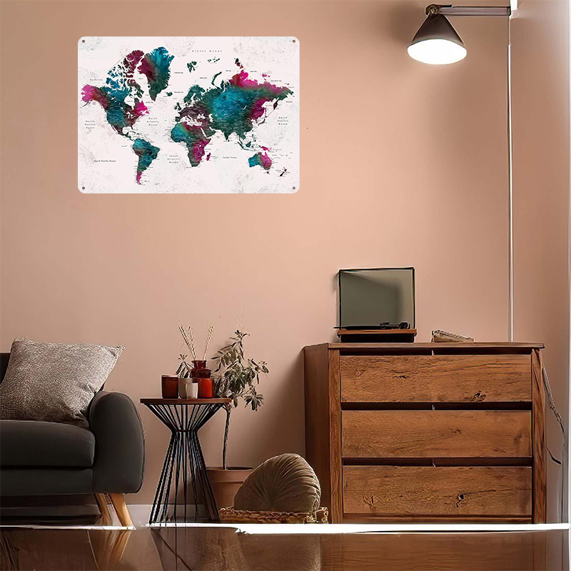 Detailed World Map Iskha Light - World Of Retro Gaming บทวิจารณ์และราคา