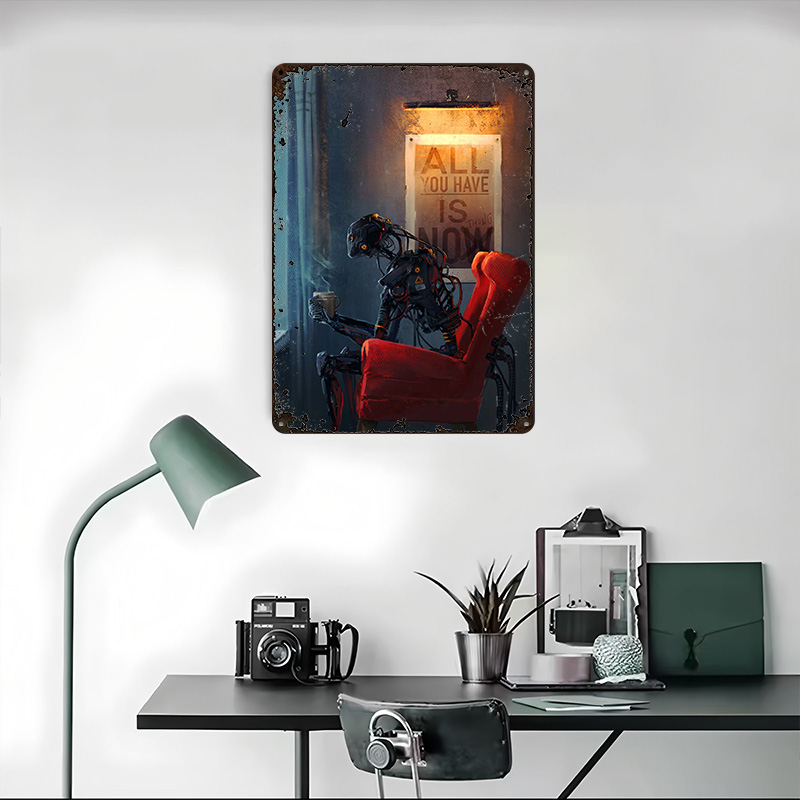 Now Nothing Metal Poster Custo - Retro Gaming Now บทวิจารณ์และราคา