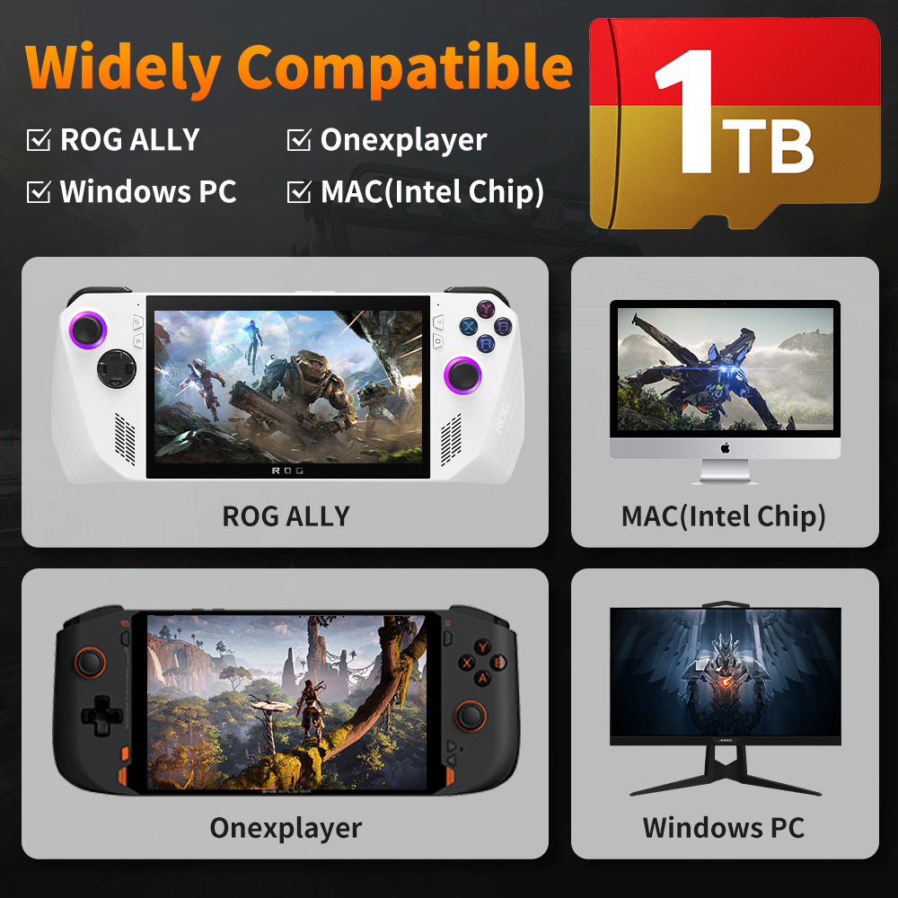 Game TF Card for ROG ALLY/Rog  - Retro Gaming Play Zone บทวิจารณ์และราคา