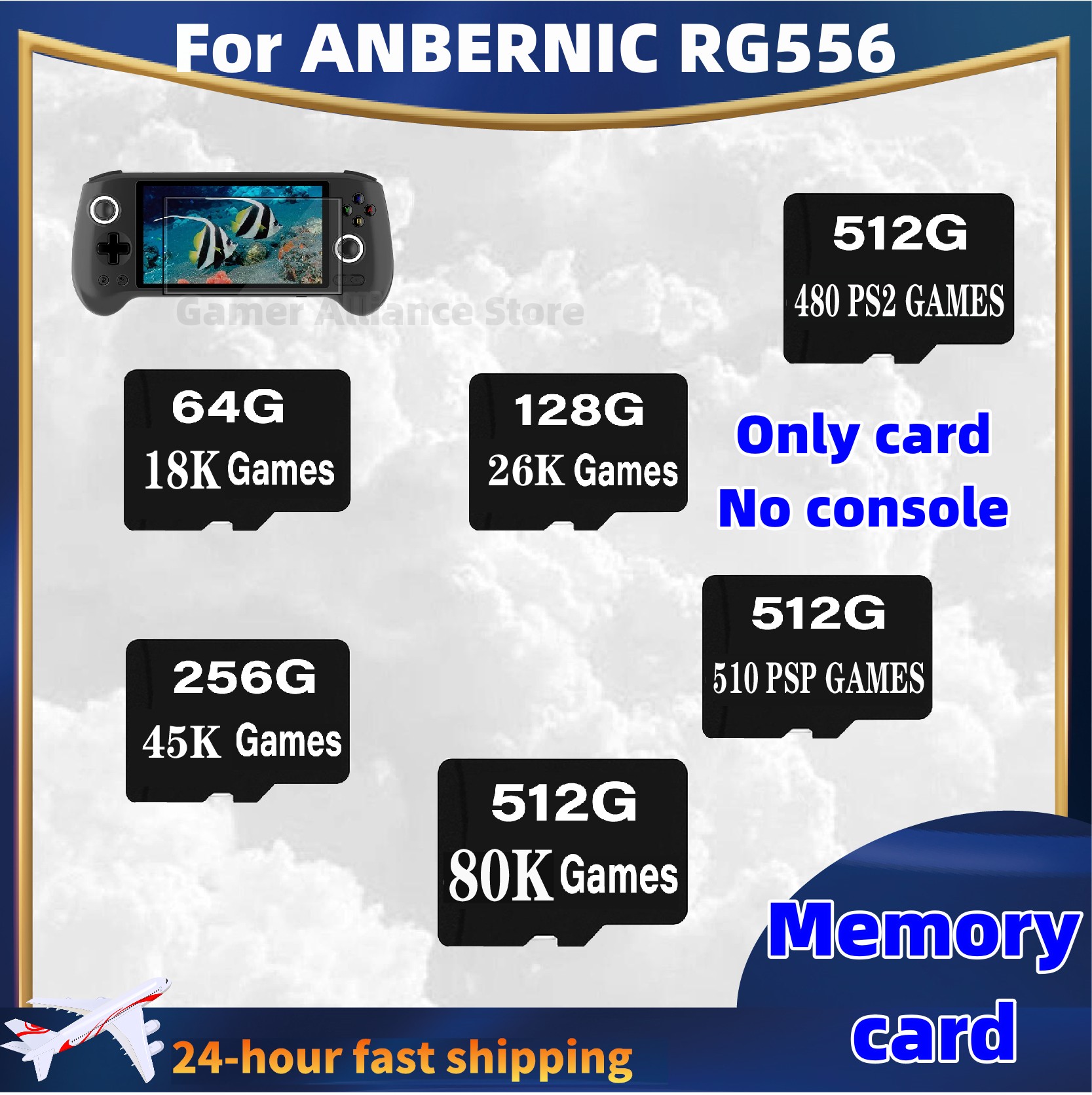 For ANBERNIC RG556 Handheld Re - Memory Card Ps1 บทวิจารณ์และราคา