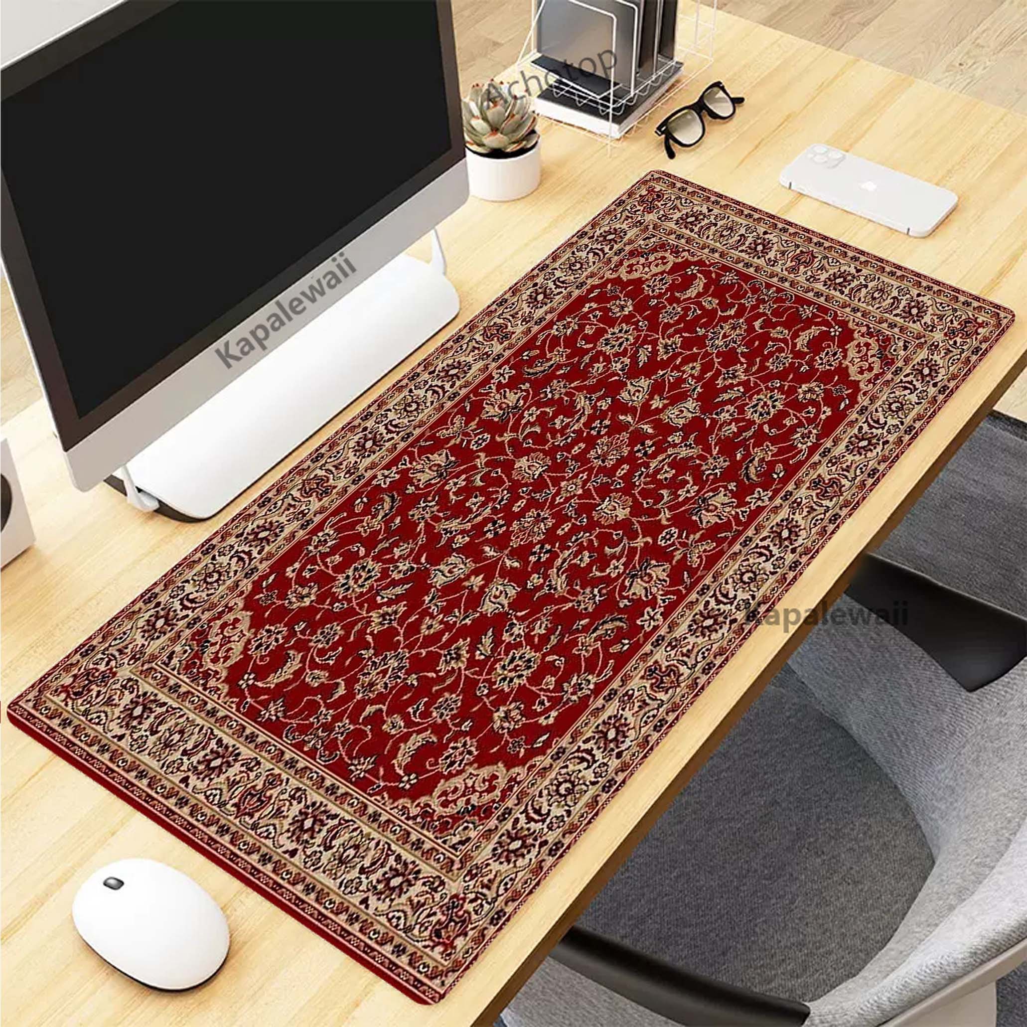 Retro Persian Carpet Mouse Pad - Retro Gaming Table บทวิจารณ์และราคา