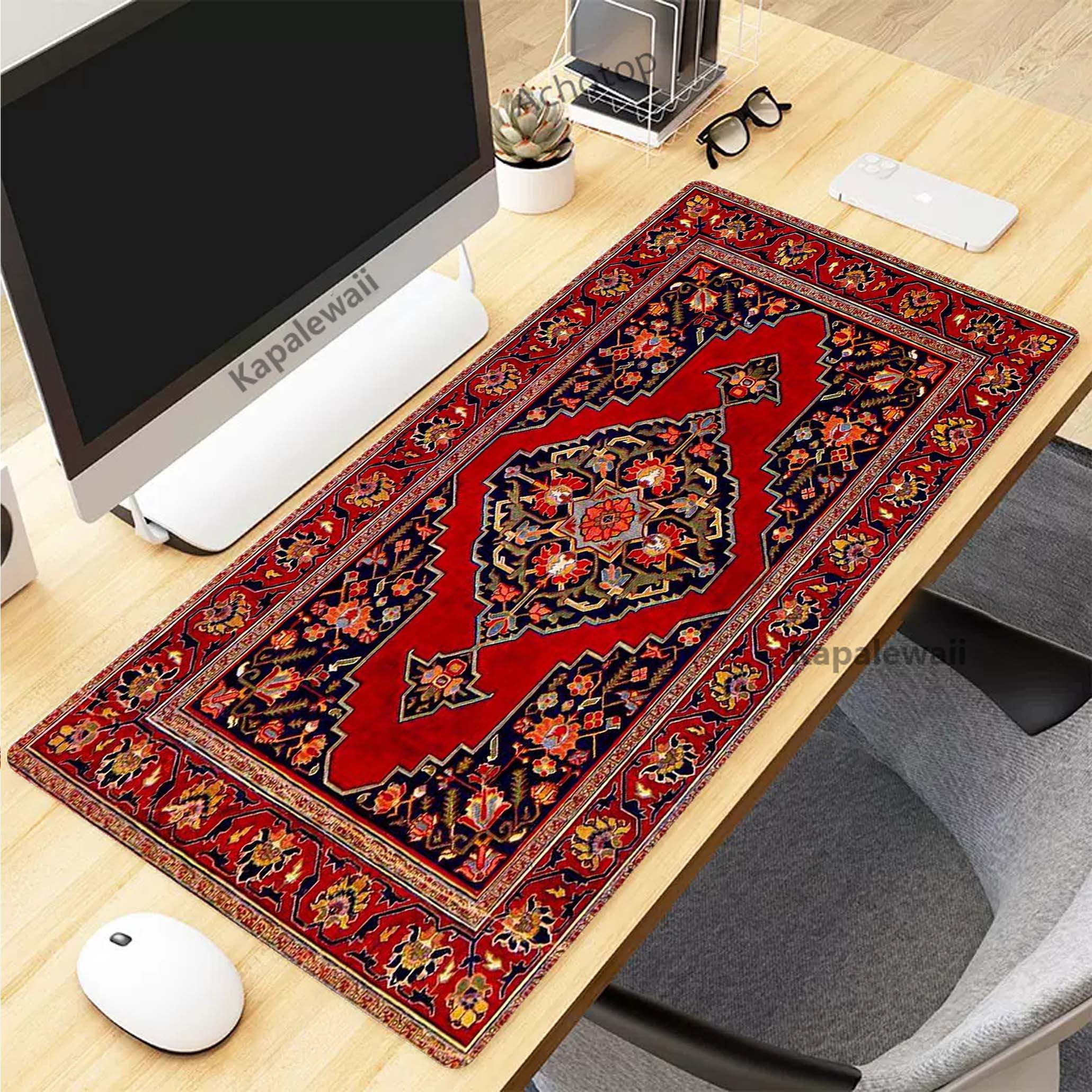 Retro Persian Carpet Mouse Pad - Retro Gaming Table บทวิจารณ์และราคา