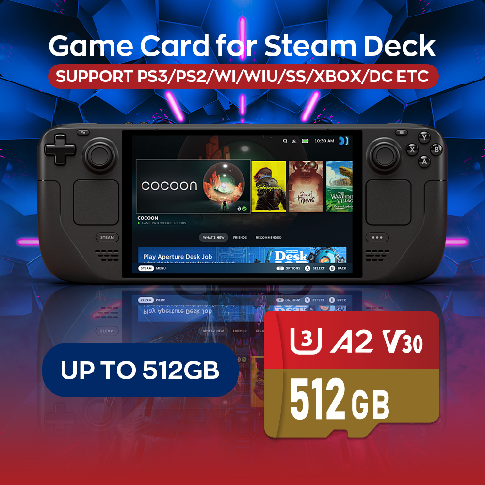512G/256G Game Card For Steam  - Memory Card Ps1 บทวิจารณ์และราคา