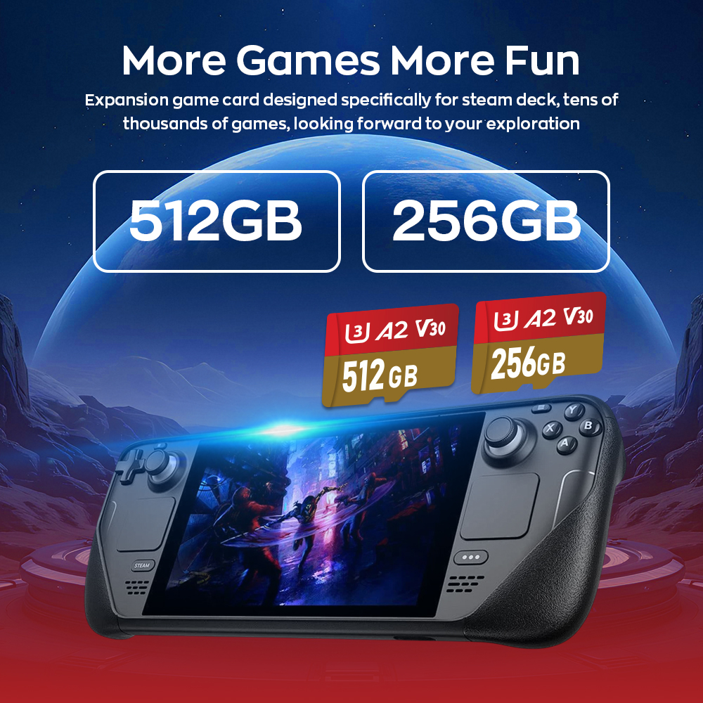 512G/256G Game Card For Steam  - Memory Card Ps1 บทวิจารณ์และราคา