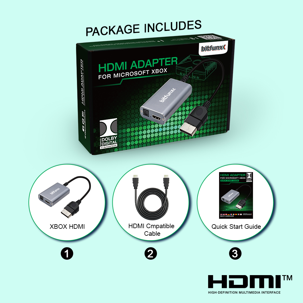 Bitfunx HDMI™ Adapter for XBOX - Retro Gaming Play Zone บทวิจารณ์และราคา