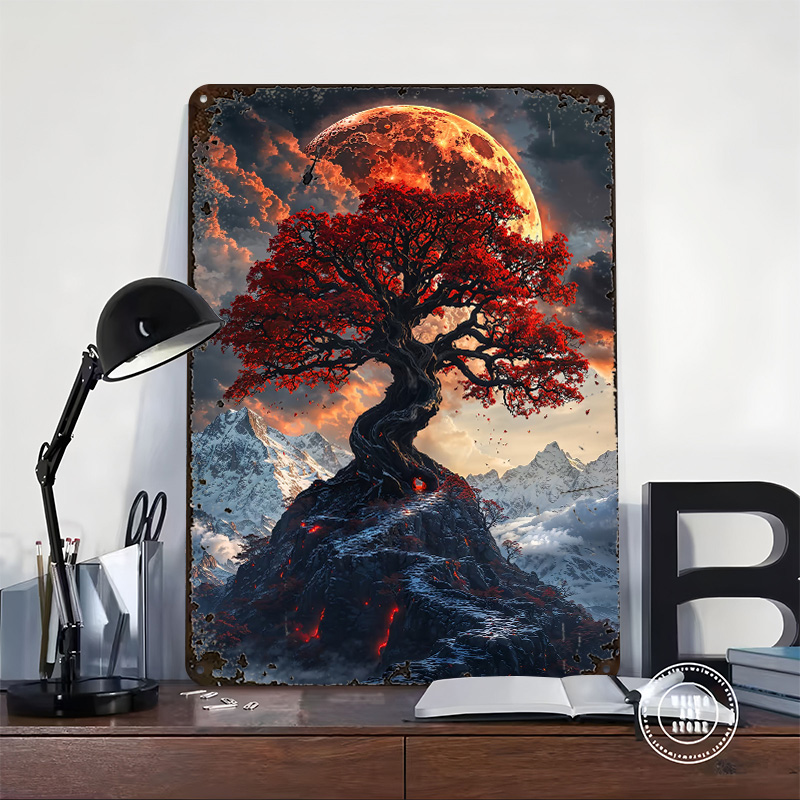 The Ashen World Tree Metal Pos - World Of Retro Gaming บทวิจารณ์และราคา