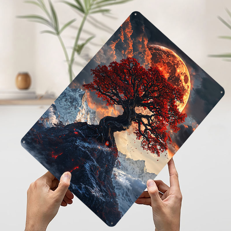 The Ashen World Tree Metal Pos - World Of Retro Gaming บทวิจารณ์และราคา