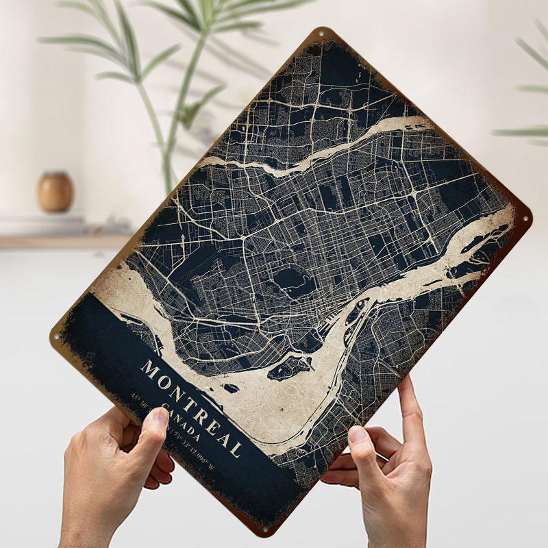 Montreal Canada Printed Poster - Retro Gaming Montreal บทวิจารณ์และราคา