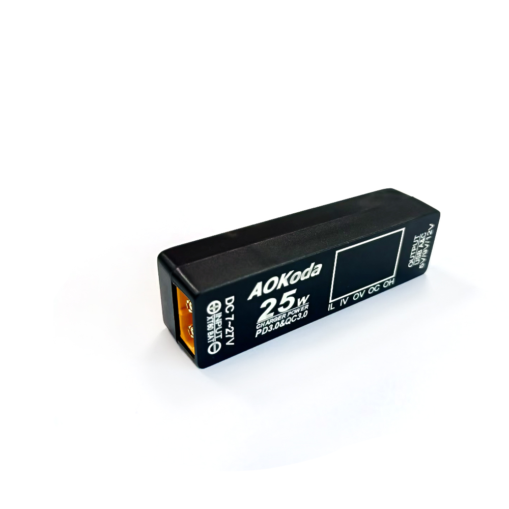 AOKoda XT60 to PD3.0 Lipo Batt - Controller Adapter Usb บทวิจารณ์และราคา
