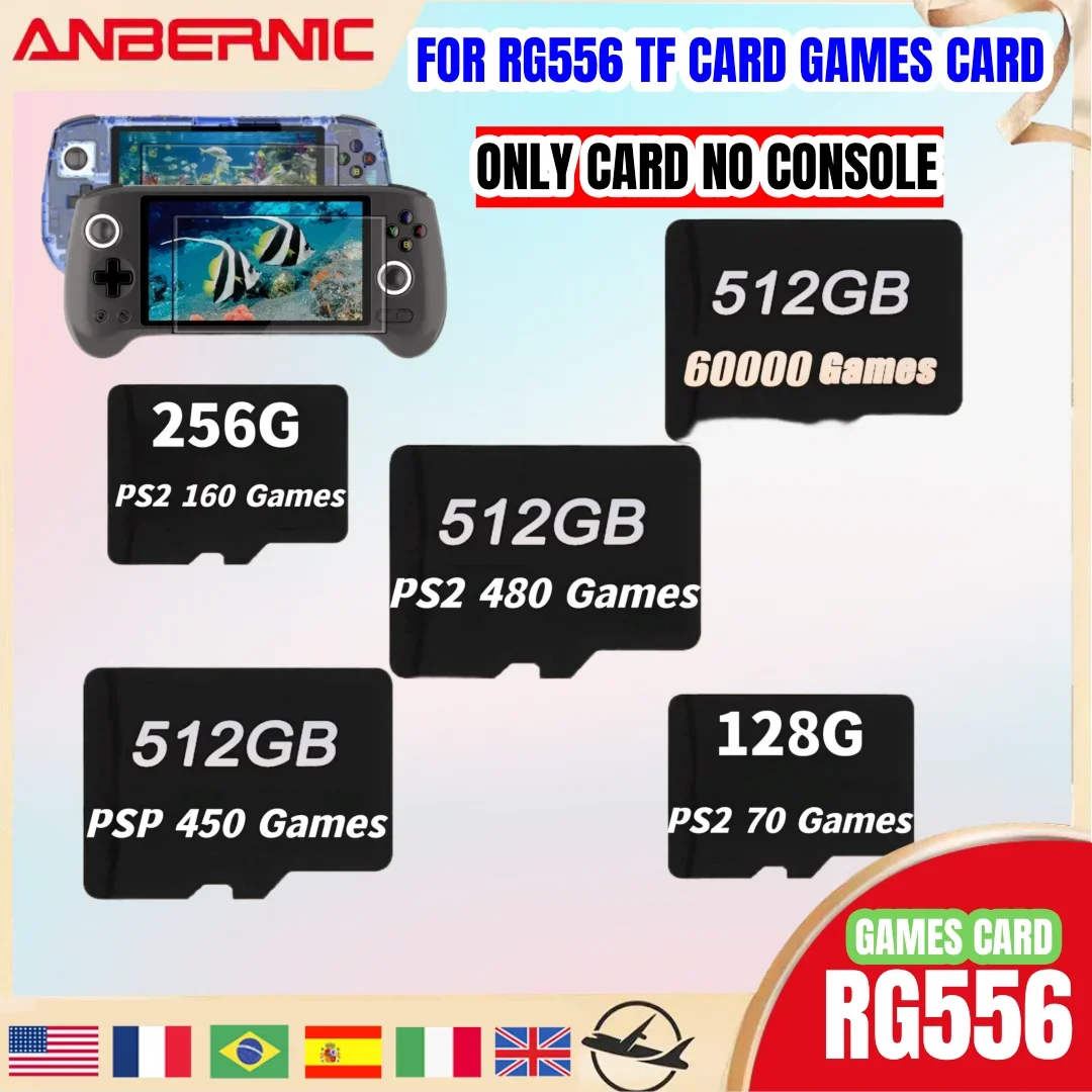 FOR ANBERNIC RG556 Handheld Ga - Memory Card Ps1 บทวิจารณ์และราคา