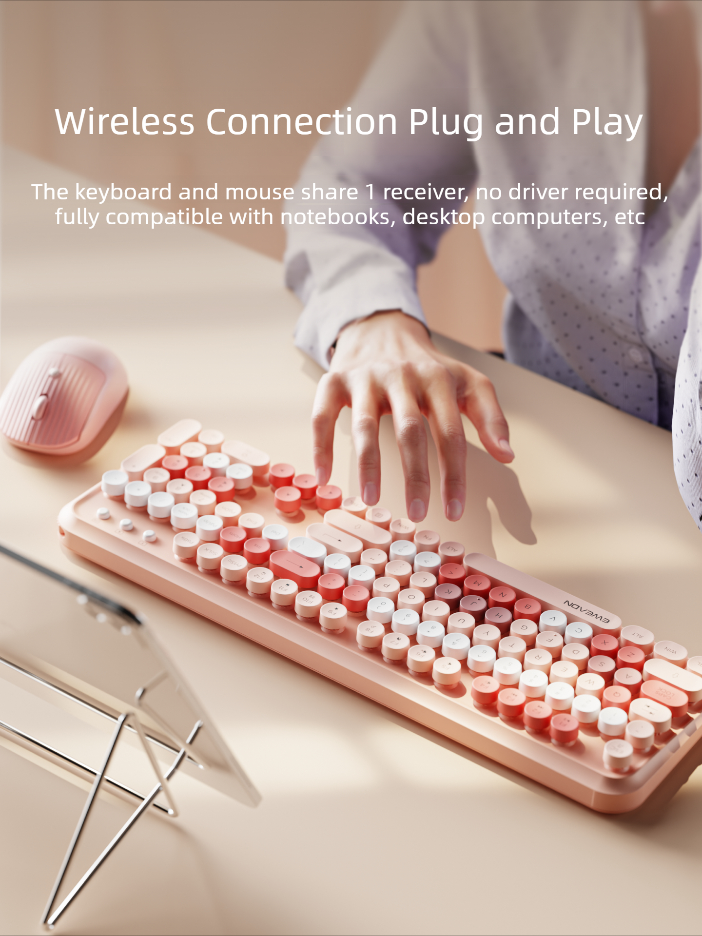 EWEADN V96 Wireless Keyboard M - Retro Gaming Laptop บทวิจารณ์และราคา