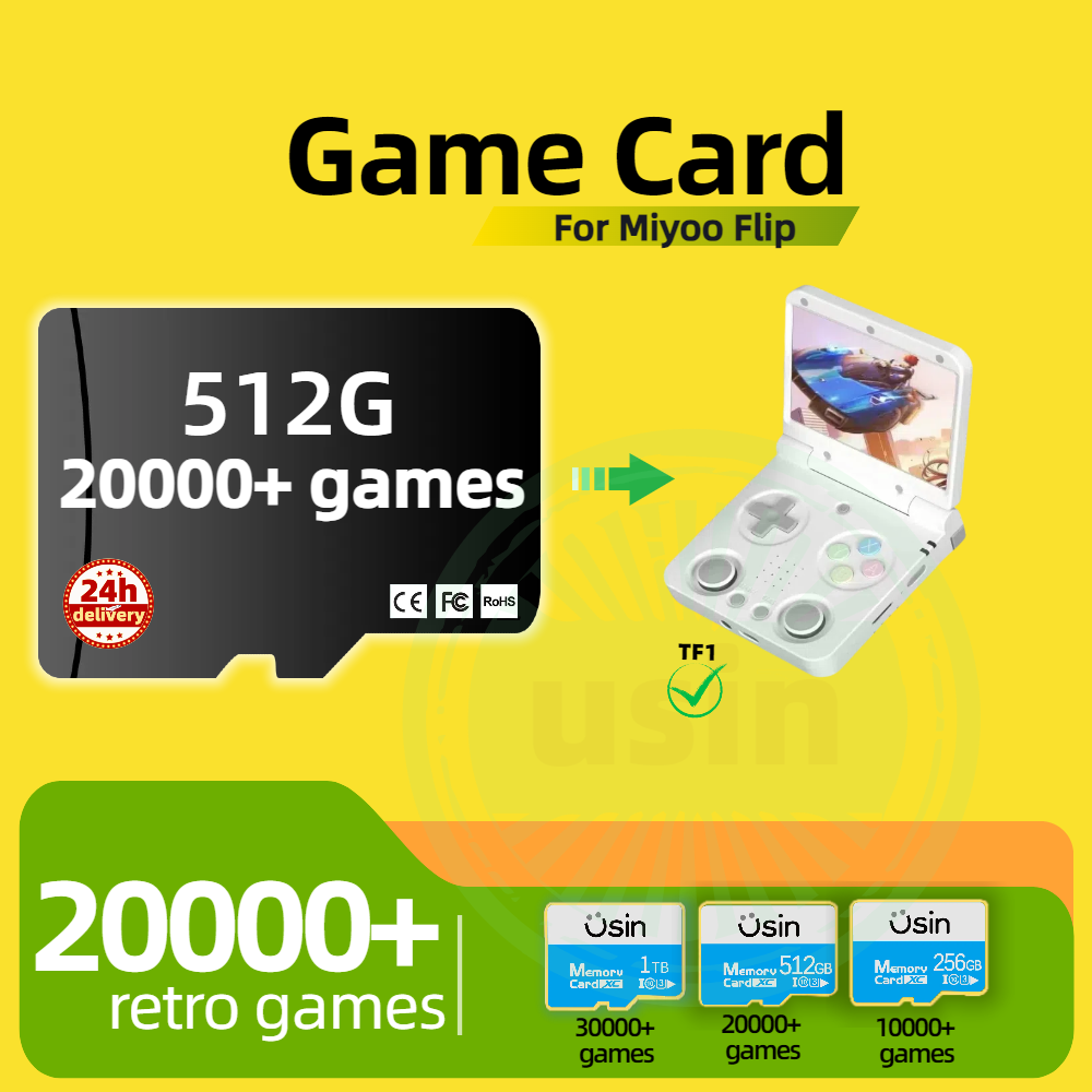 Game Card For Miyoo Flip 30000 - Memory Card Ps1 บทวิจารณ์และราคา