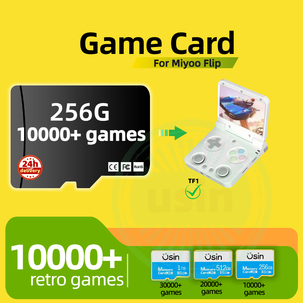 Game Card For Miyoo Flip 30000 - Memory Card Ps1 บทวิจารณ์และราคา