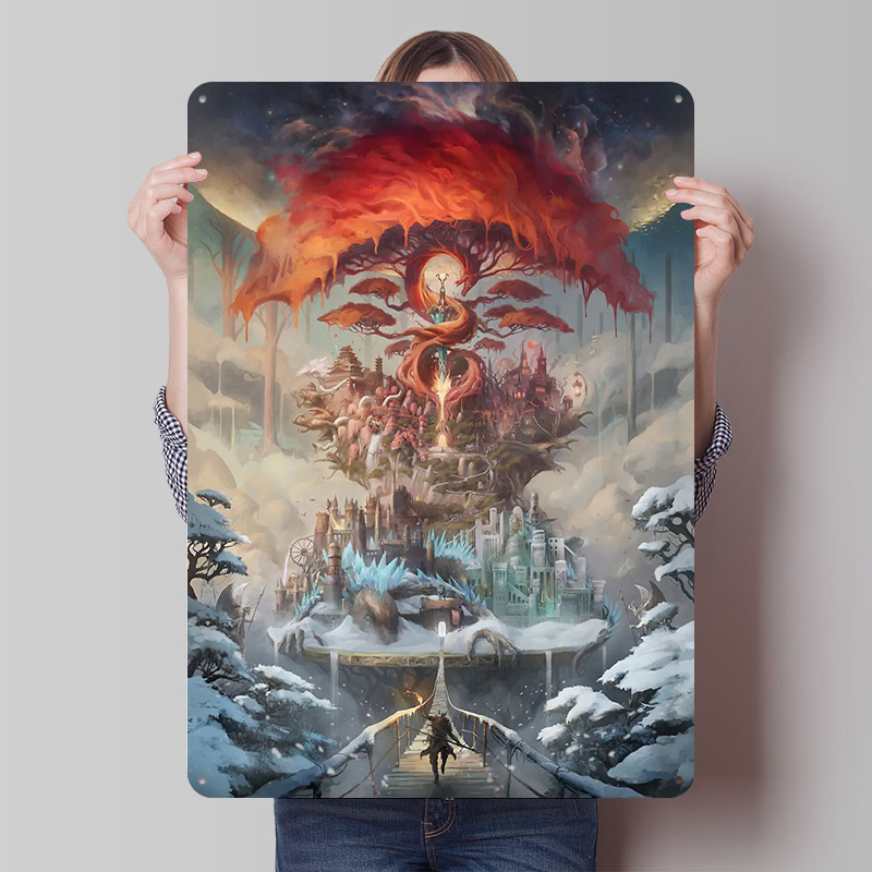 The Painted World Printed Post - World Of Retro Gaming บทวิจารณ์และราคา