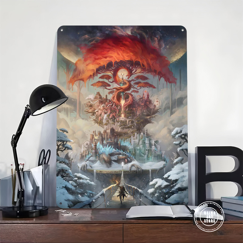 The Painted World Printed Post - World Of Retro Gaming บทวิจารณ์และราคา