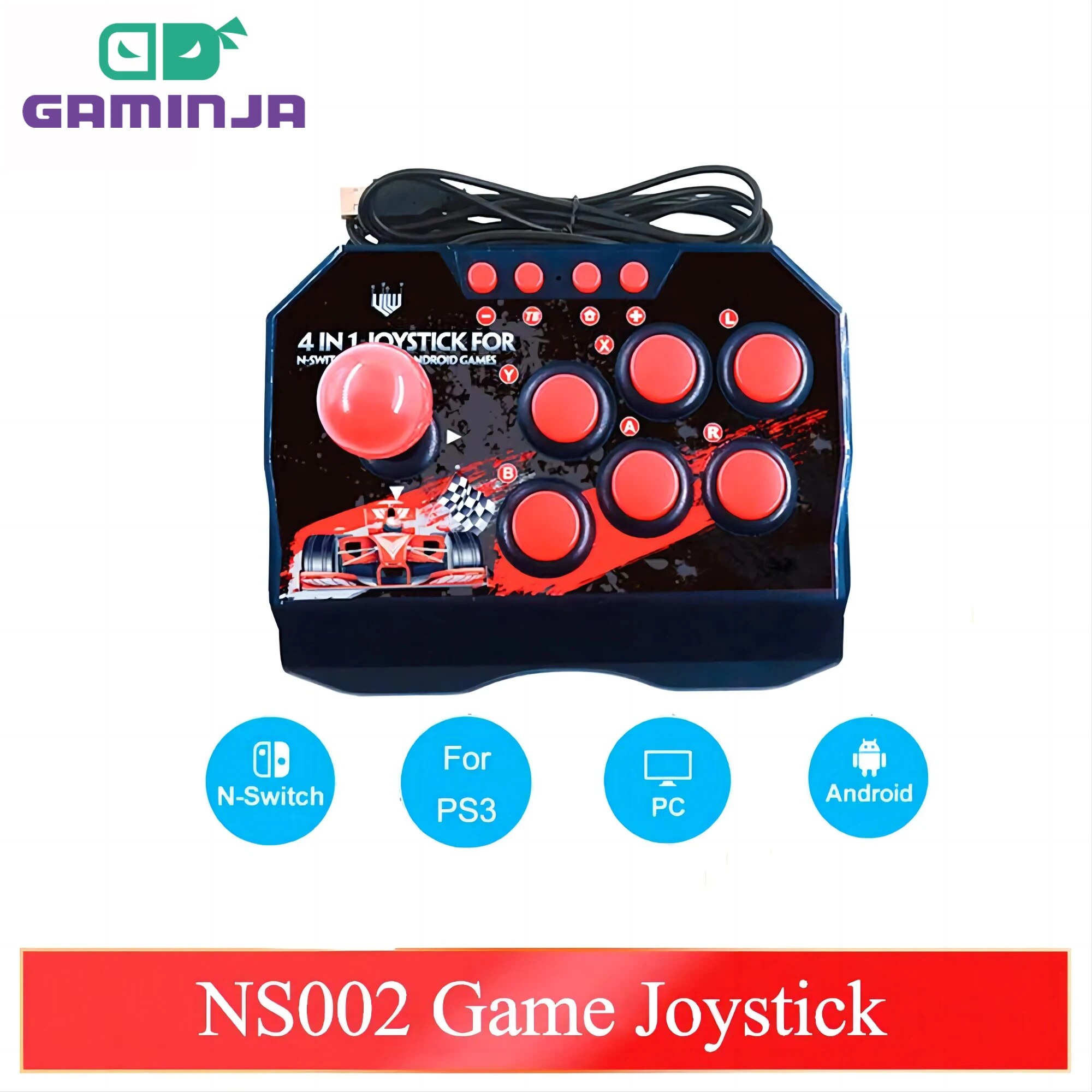 GAMINJA NS002 4 In 1 Retro Arc - Retro Gaming Play Zone บทวิจารณ์และราคา