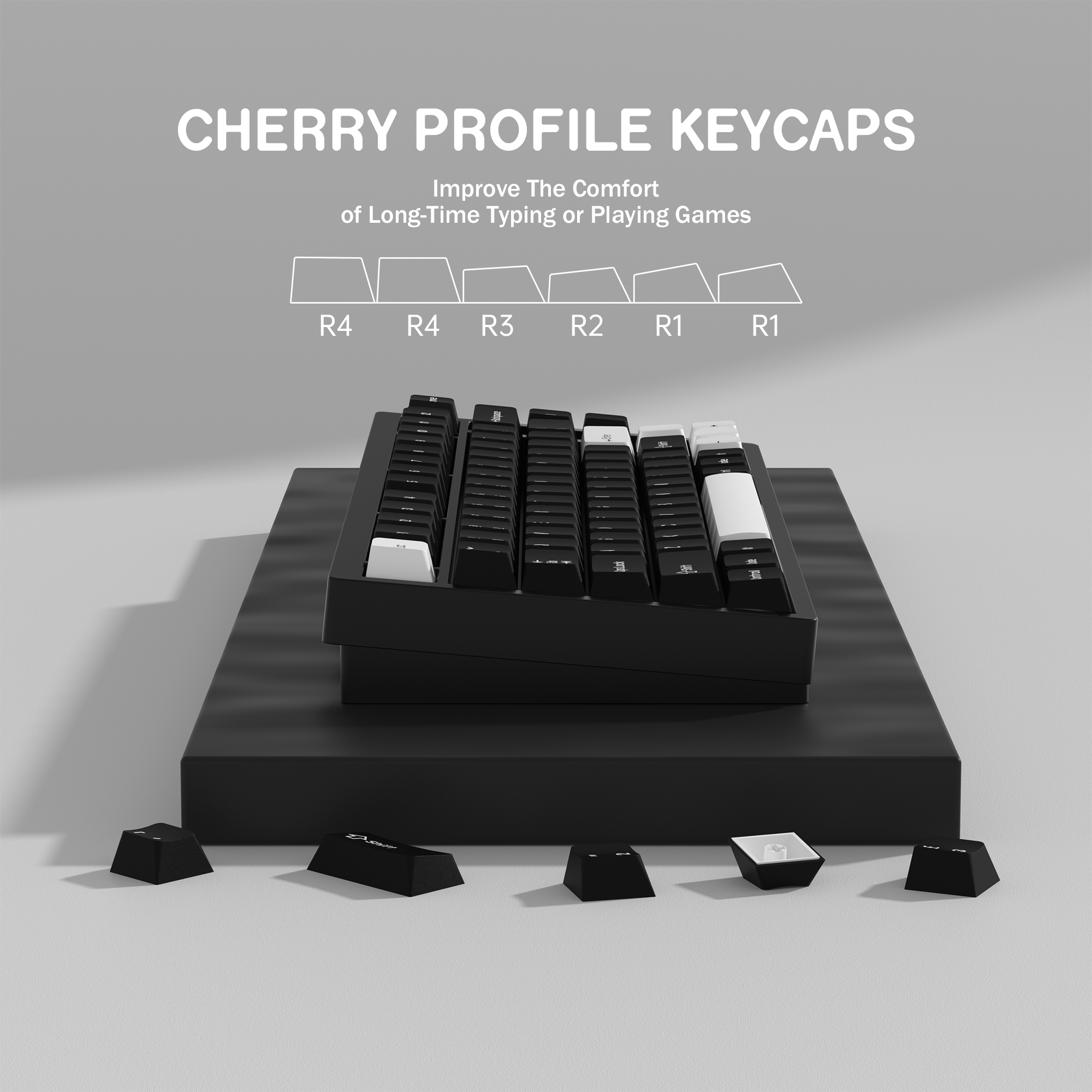 KBDiy GMK WOB Keycap Cherry Pr - Retro Gaming Laptop บทวิจารณ์และราคา