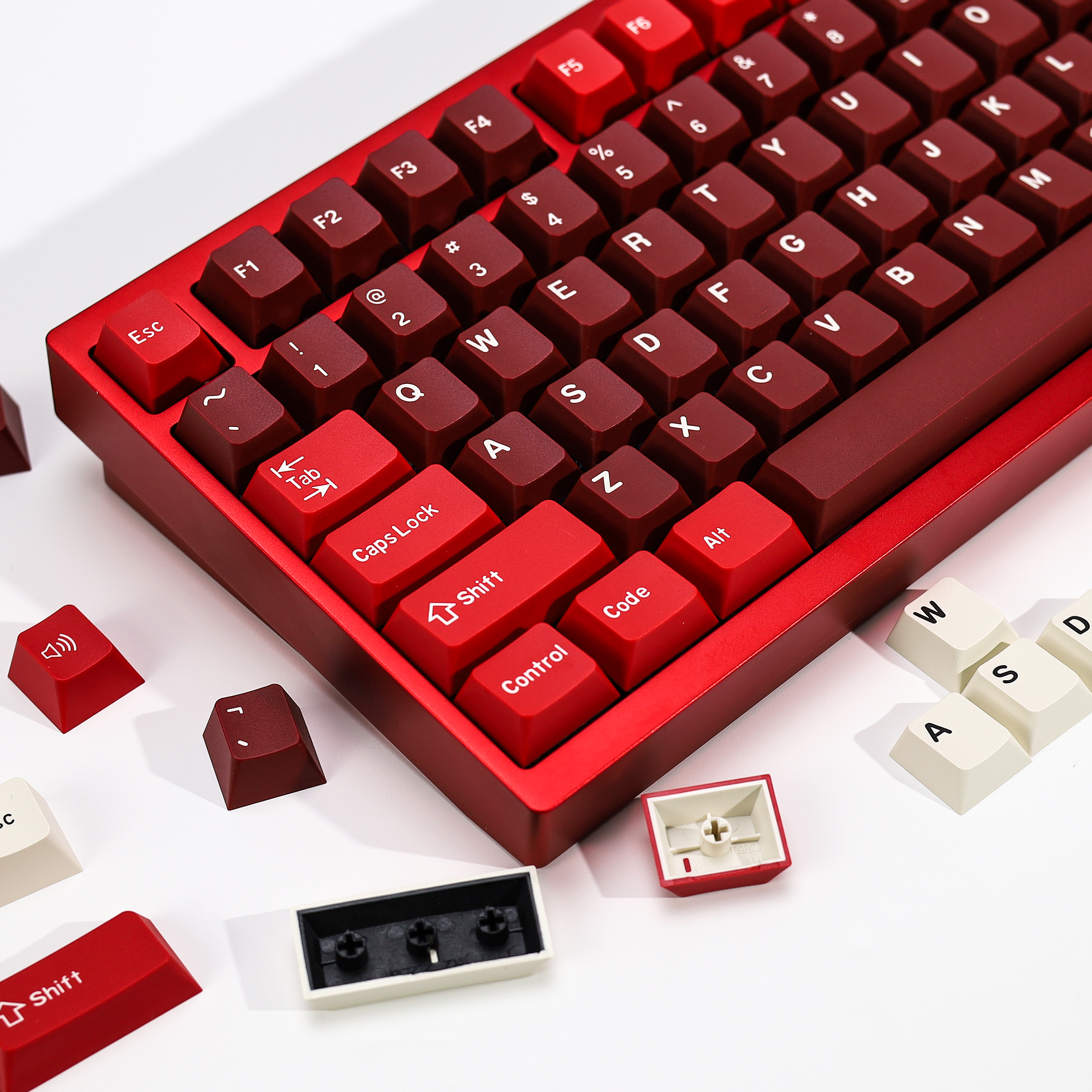 KBDiy GMK Jamon Keycap Red Ret - Retro Gaming Laptop บทวิจารณ์และราคา