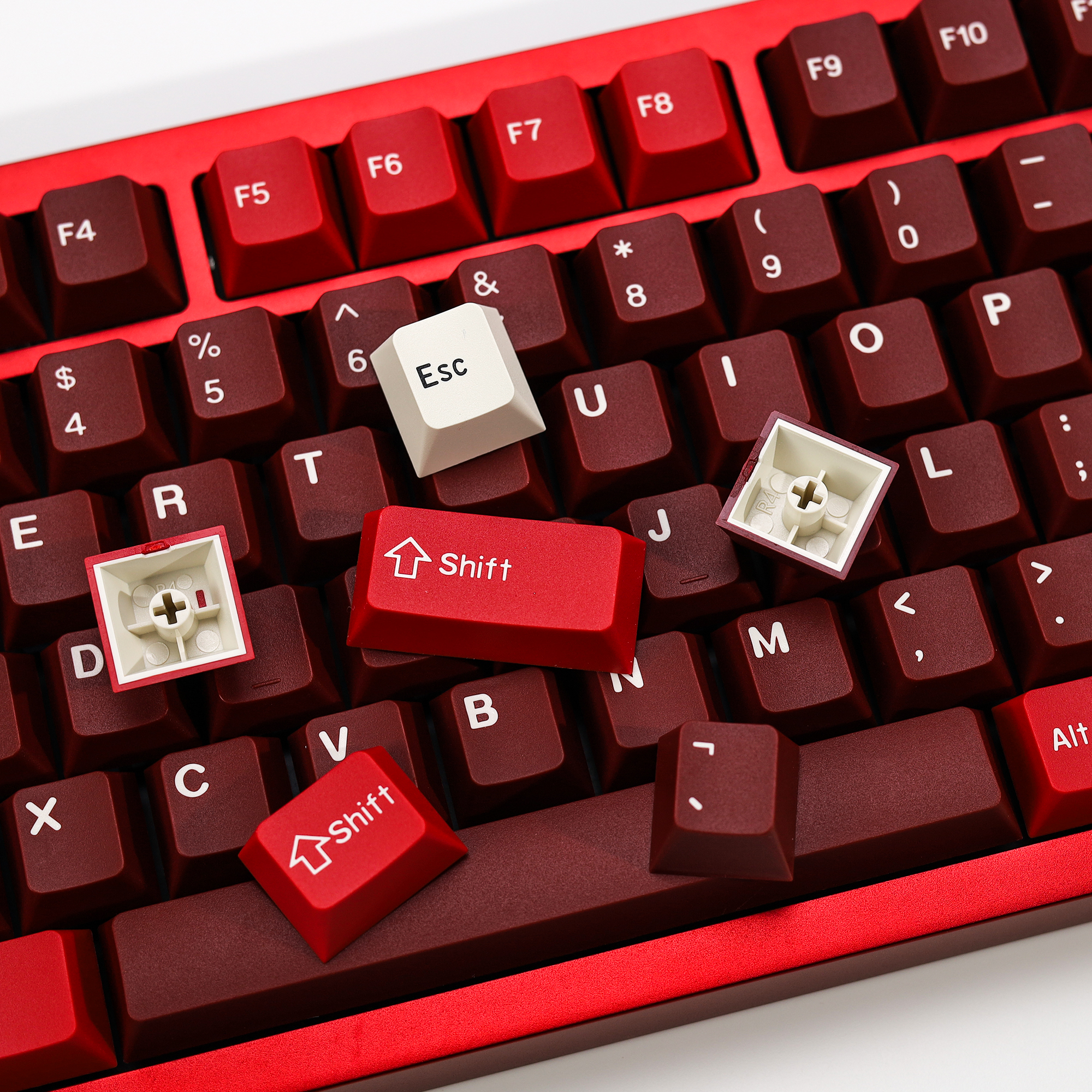 KBDiy GMK Jamon Keycap Red Ret - Retro Gaming Laptop บทวิจารณ์และราคา