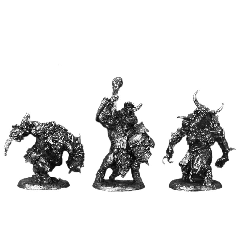 Bull Warrior Metal Figurine Mi - Retro Gaming Table บทวิจารณ์และราคา